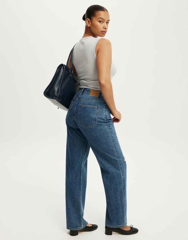 Cotton On - Curvy 91 Straight Jeans