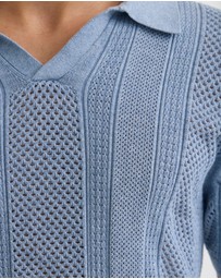 Oxford - Arnie Knitted Polo