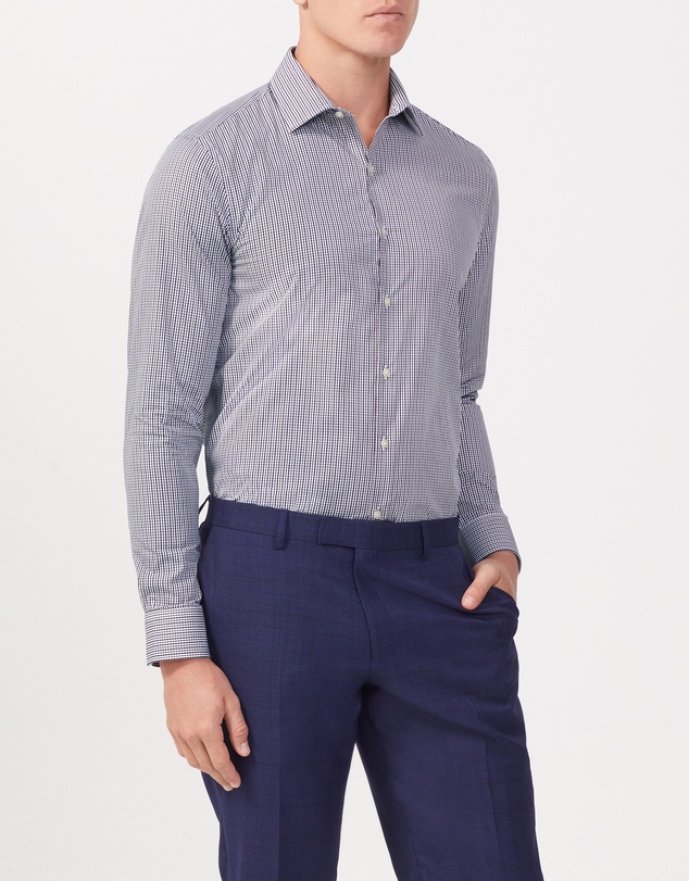 Van Heusen - Mini Poplin Check Shirt