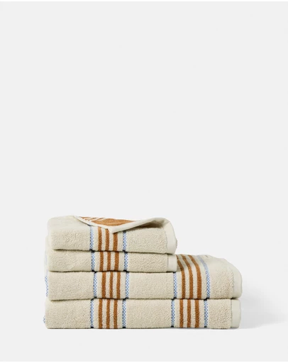 Linen House - Payton 4-Piece Towel Set