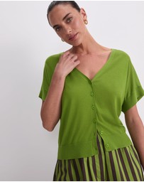 Sportscraft - Silk Blend Reversible Knit