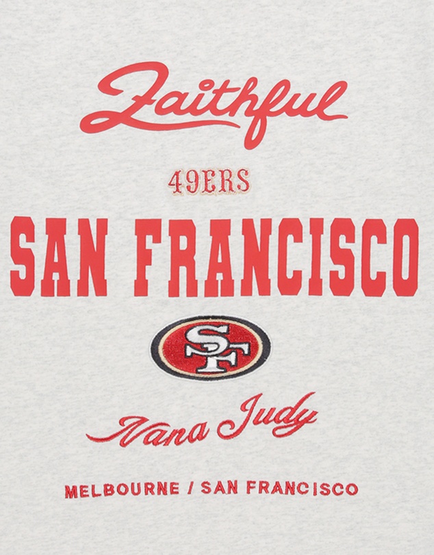 Nana Judy - NFL SAN FRANCISCO 49ERS OFFICIAL COLLABORATION T-SHIRT - Boys