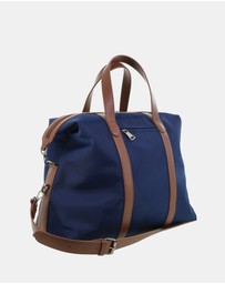 Pierre Cardin - Pierre Cardin 2-Tone Lite Duffle Carry On Bag