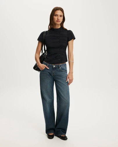 Cotton On - Nikki Button Through Blouse