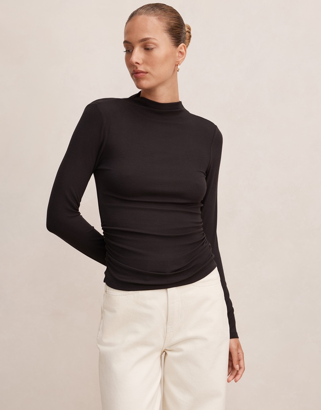 Forever New - Josette Mock Neck Long Sleeves Top