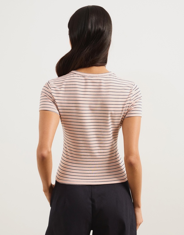 Atmos&Here - Layla Short Sleeve Stripe Tee