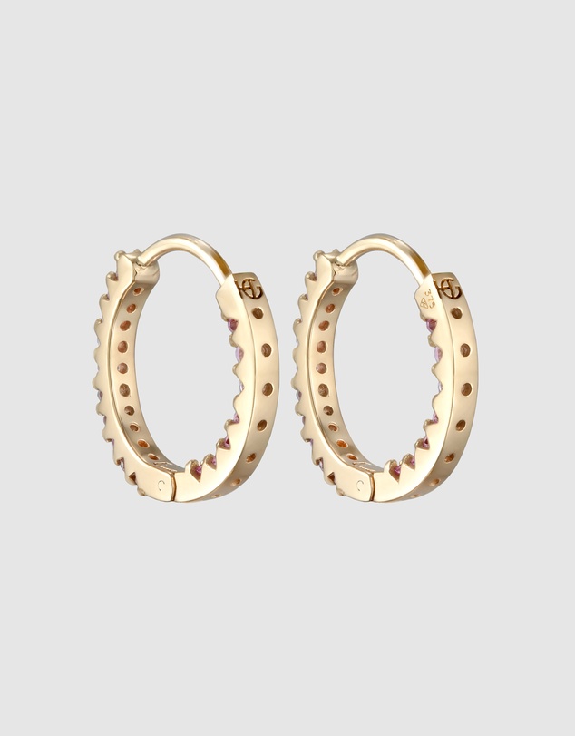 Haze & Glory - ICONIC EXCLUSIVE - Divine Hoop Earrings - 9K Solid Gold