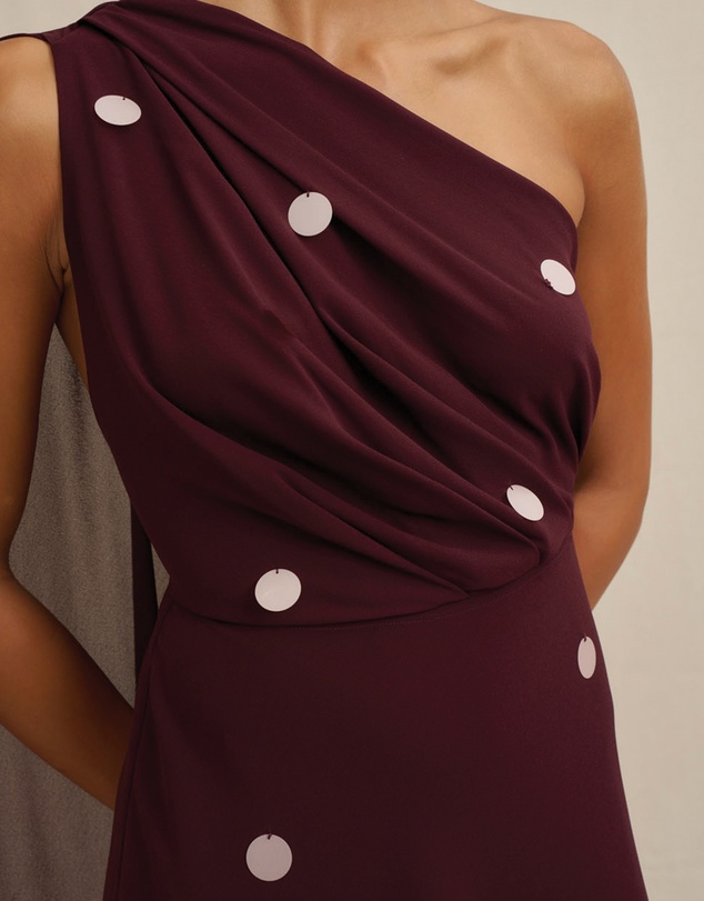 BY JOHNNY. - Delia Drape Midi Dress