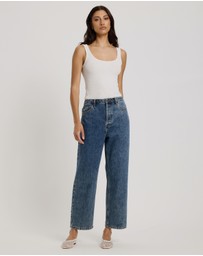 Atmos&Here - Milla Straight Leg Jeans