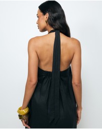 AERE - Dovie Linen Maxi Dress