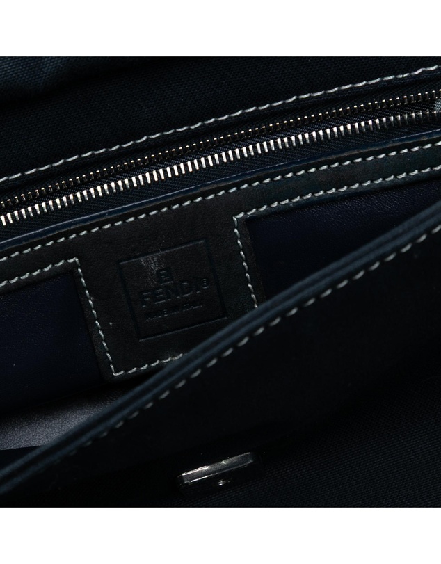 Pre-Loved by Azura Reborn - Pre-Loved Canvas Baguette Shoulder Bag