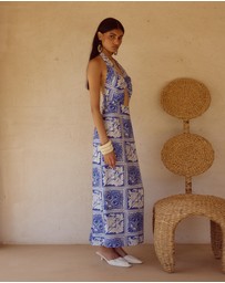 Seven Wonders - Elka Halter Midi Dress