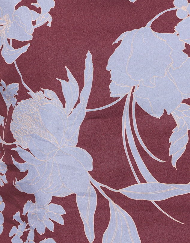Petal & Pup - Elorna Mini Dress - Burgundy Floral