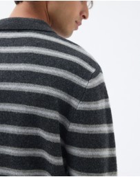 AERE - Stripe Wool Polo
