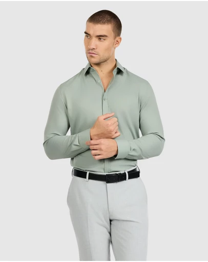 Tarocash - Eyre Slim Stretch Bamboo Shirt