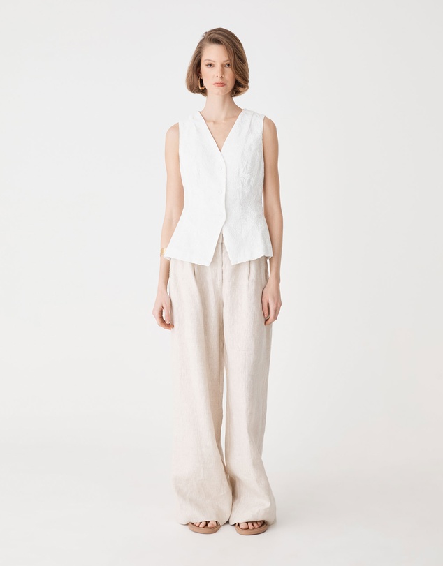 Forcast - Eloise Embroidered Top
