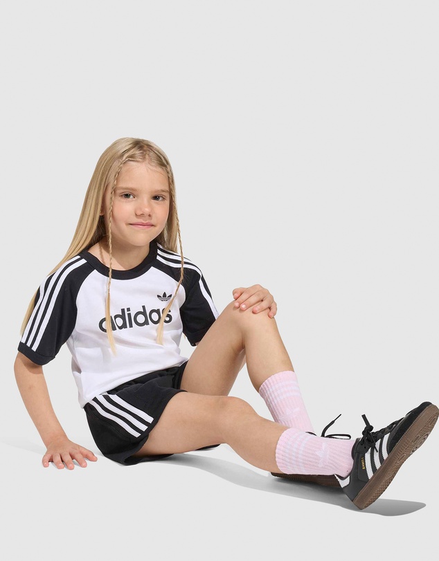 adidas Originals - Sprinter Shorts and Tee Set - Kids-Teens