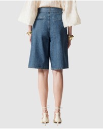 & Other Stories - Long Denim Shorts