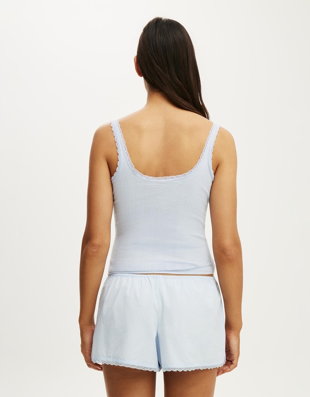 Cotton On Body - Dreamy Soft Pointelle Button Up Cami