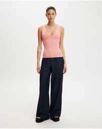 Cotton On - Deep V Tank
