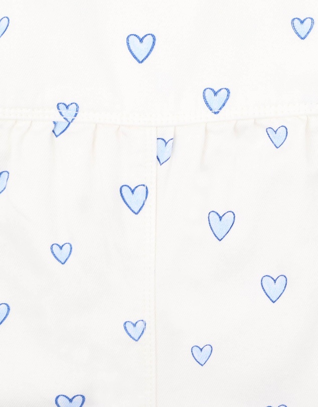 Fox & Finch - Piccolina Hearts Overalls - Kids