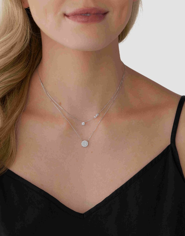 Michael Kors - Michael Kors Premium Silver Necklace MKC1591AN040