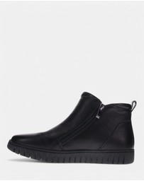 Mia Vita - Leni Zip Boot - Black
