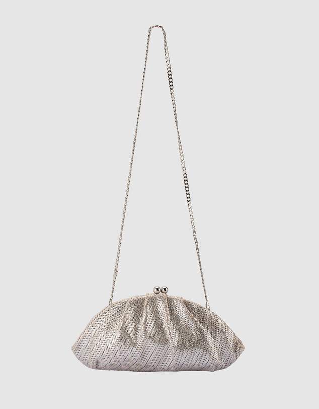 Olga Berg - Rita Woven Clutch