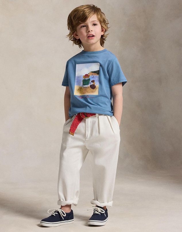 Polo Ralph Lauren - Polo Bear Cotton Jersey Tee - Kids