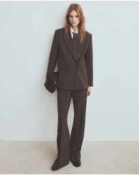 M.N.G - Check Suit Trousers