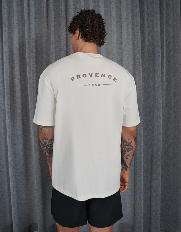 Provence - Arch Logo T-Shirt Off White