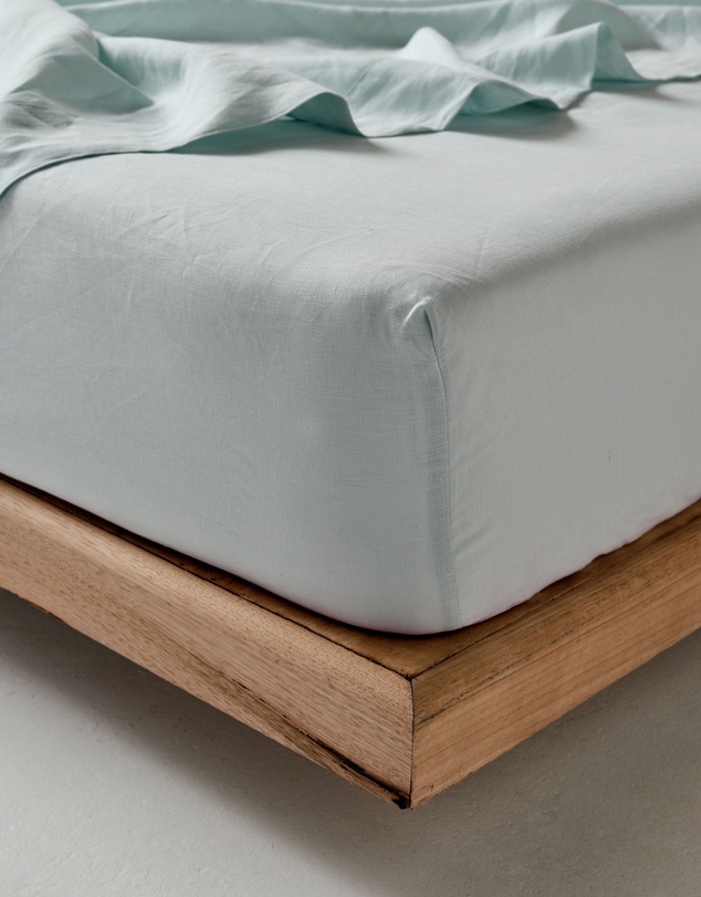 Linen House - Nimes Pure Linen Fitted Sheet