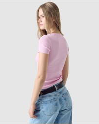 GUESS - GUESS JEANS Embroidered T-Shirt