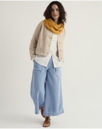 Seasalt - Seasalt Cornwall Neutrals Arame Linen Jacket