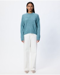 Lindsay Nicholas New York - Varsity Sweater (W Snood)