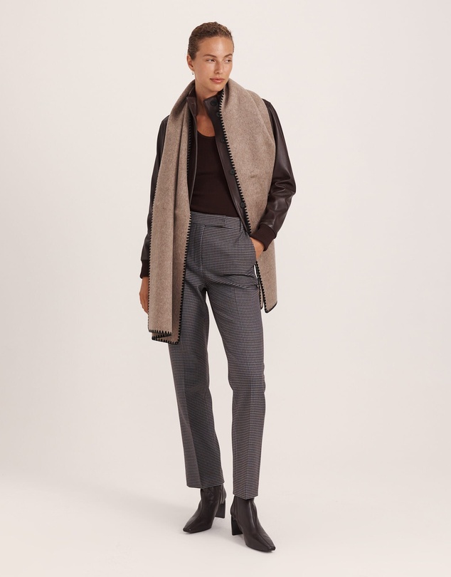 SABA - Jill Check Slim Leg Pant