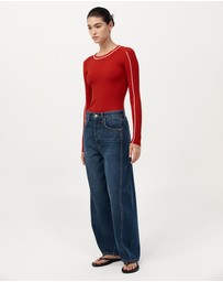 St. Agni - Mid Rise Balloon Jeans