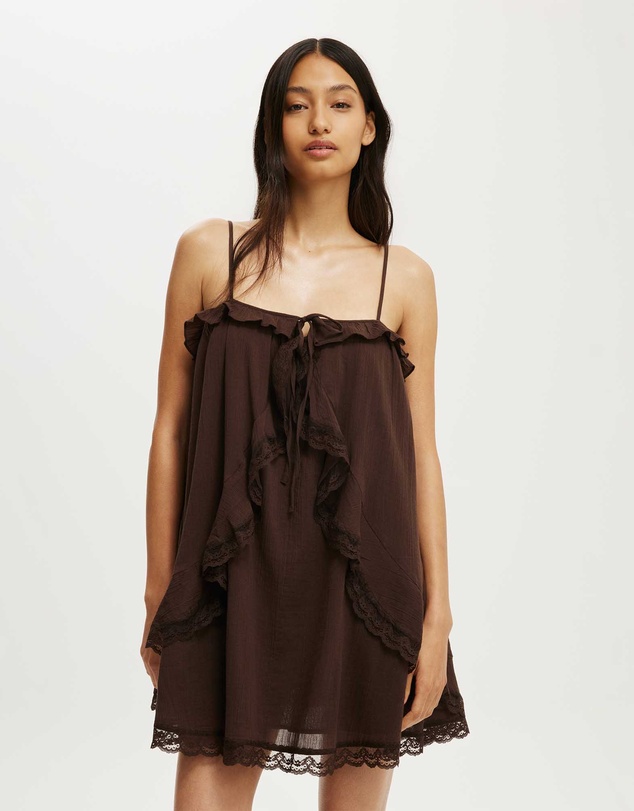 Cotton On - Cleo Ruffle Mini Dress