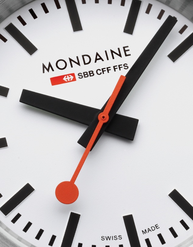 Mondaine - Mondaine Official Swiss Railways Stop2Go Automatic BackLight 41mm Watch