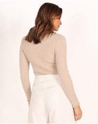 Petal & Pup - Kya Knit Top - Beige