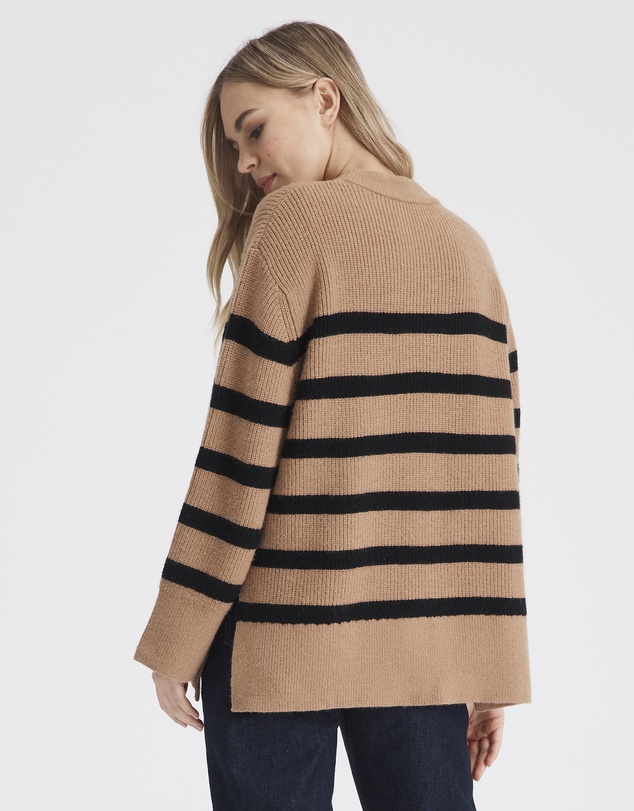 Everly Collective - Vancouver Striped Knit