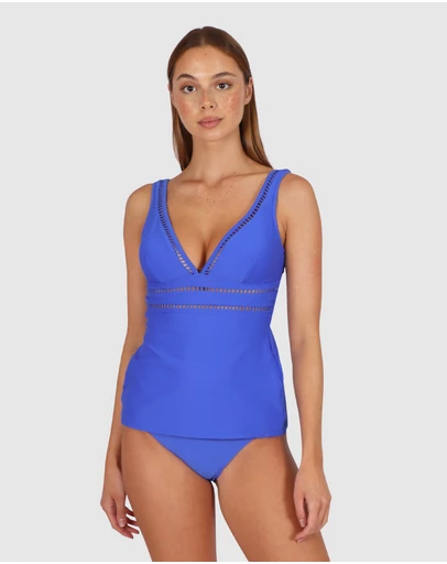 Baku Swimwear - Rococco Longlline Singlet Top