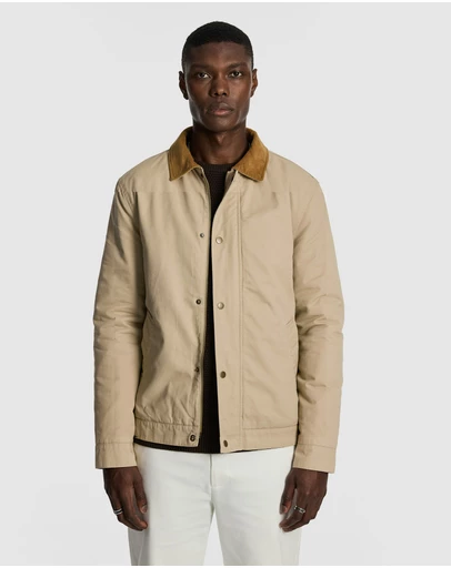 yd. - Fraser Contrast Collar Jacket