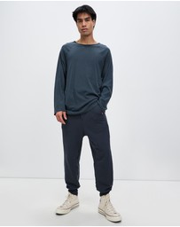 Surrounded By Ghosts - The Anatase Rib Knit Raglan Long Sleeve T-Shirt