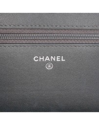 Pre-Loved by Azura Reborn - Pre-Loved Studded Lambskin Camellia Wallet On Chain