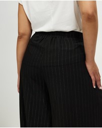 The Social Outfit - Moonlight Stripe Palazzo Pants