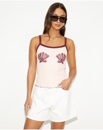Dazie - Shell Tank Top