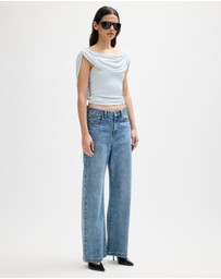 Minima Esenciales - Aster Drape Back Top