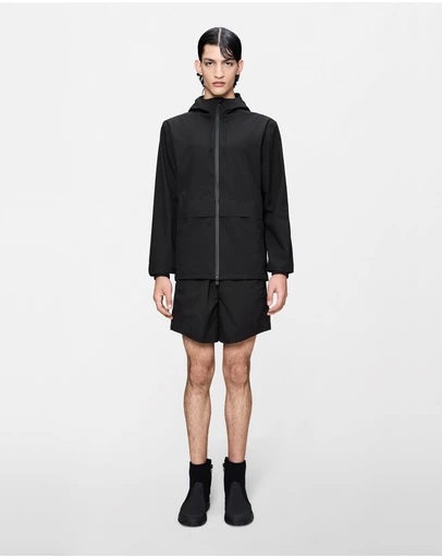 RAINS - Suva Hardshell Pocket Jacket Black