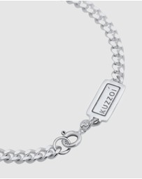 Kuzzoi - ICONIC EXCLUSIVE - Bracelet Chain Basic Trend in 925 Sterling Silver